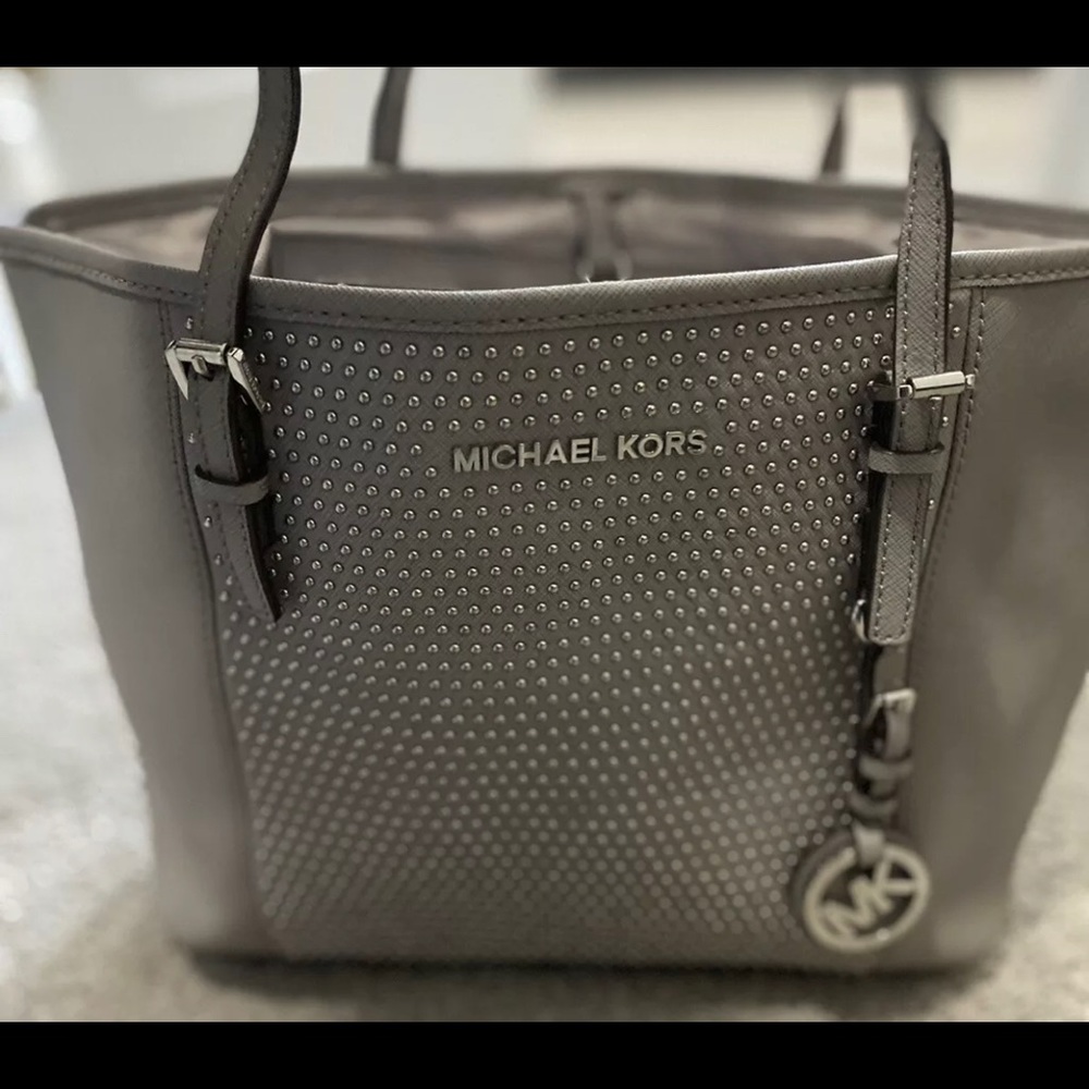 Michael Kors Studded Tote - Picture 2 of 4